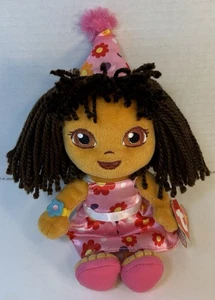 Dora the Explorer Happy Birthday 9" Ty Beanie Baby NWT - Picture 1 of 12
