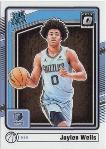 Jaylen Wells RC 2024-25 Donruss Optic Base Rated Rookies #252 Grizzlies - Bild 1 von 2