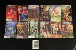 LOST WORLDS FANTASY COMBAT BOOK GAME LOT of 12 , 9 Signed by Alfred Leonardi F3 - Picture 1 of 16