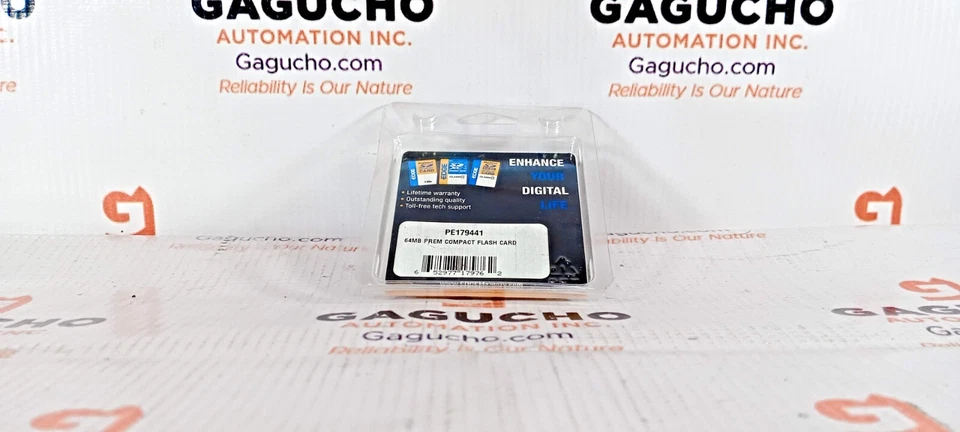 Edge Memory PE179441 64MB EDGE PREMIUM COMPACT FLASH CARD (CF - Image 1 of 4