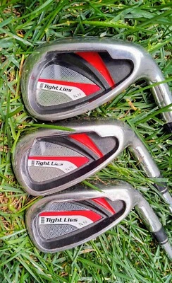 3 Adams Golf Tight Lies TL 10 Irons RH Performance Steel Shaft  3, 6, & 7 - Image 1 of 4