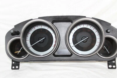 Cuadro de instrumentos velocímetro Mazda 6 2010 32.148 millas montaje roto Foto 1 de 4