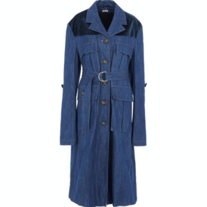 2000ss miumiu fake gimmick trench coat-