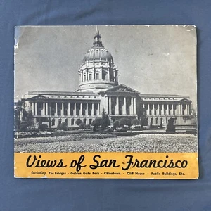 Vintage Photo Book “Views of San Francisco” California Travel Souvenir (1938) - Picture 1 of 6