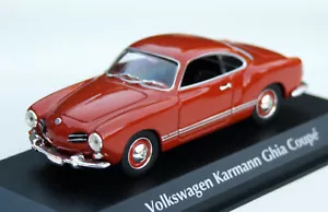 VW Karmann Ghia Coupé Typ 14 Bj. 1955-1959, Chiaro, Minichamps-Modell M.1:43 - Foto 1 di 6