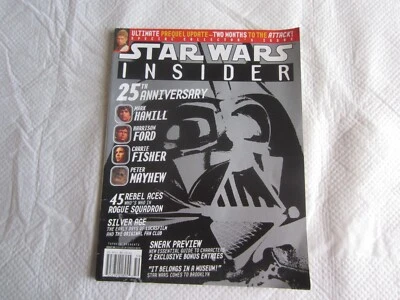 Star Wars Insider Magazine 25th Anniversary May/June 2002 Issue #59 Foto 1 de 3