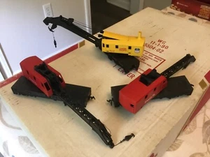 HO Scale Bachmann Crane Car Train Union Pacific 12277 plus 2-Santa Fe Crane Cars - Bild 1 von 16