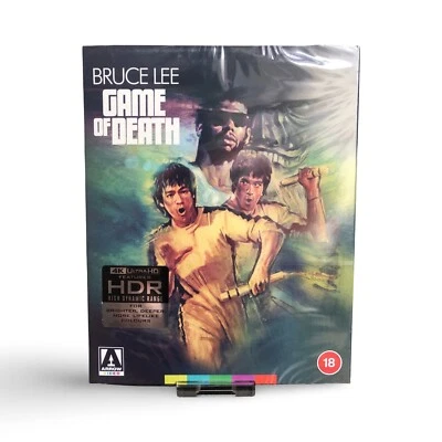 Arrow Video GAME OF DEATH 4K UHD + Blu-ray Limited Edition Slipcover Sealed