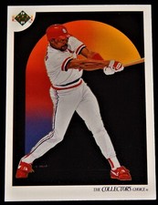 Vintage Baseball Card, 1991, UPPER DECK, ST LOUIS CARDINALS, Pedro Guerrero,# 98