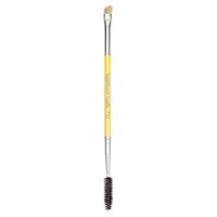 Bdellium Tools Studio Line Double End Brow and Lash Brush, Yellow