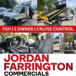 2019 19 reg MERCEDES BENZ SPRINTER 2.1 314 EURO 6 ULEZ SINGLE CAB TOOLPOD TIPPER - Picture 1 of 20