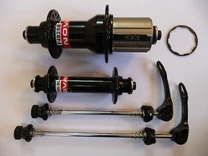 Novatec A291SB-SL/F482SB-SL 20h/24h super lightweight road bike hubs. - Picture 1 of 3