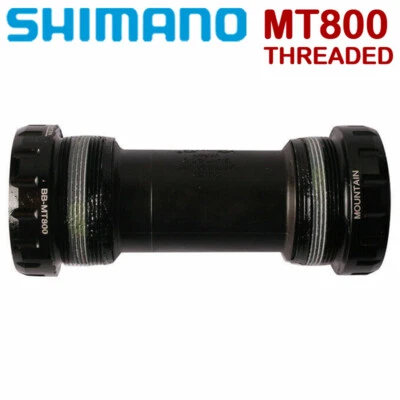 Shimano DEORE 68/73mm PRESS FIT XT SLX BB MT800 MT801 Bottom Bracket Threaded - Image 1 of 4