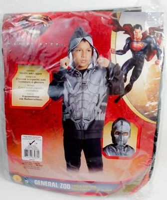 Disfraz de Superman General ZOD Hombre de Acero Adolescente Talla M Sudadera con Capucha con Cremallera Halloween Foto 1 de 4