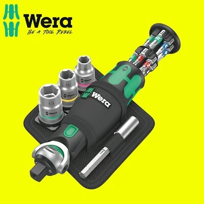 Wera 05004281001 8009 Zyklop Pocket Set 2, 18 pieces 3/8in Drive and 1/4" Hex - Image 1 of 4