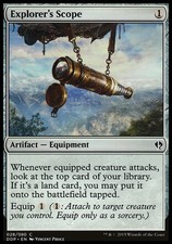 Magic the Gathering MTG Explorer's Scope (28) DD Zendikar vs. Eldrazi   LP