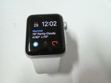 Apple Watch Series 2 38mm white Aluminum Case Sport Band 