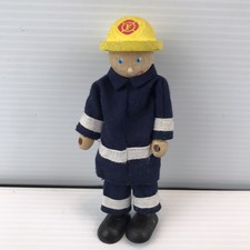 wooden fireman figures