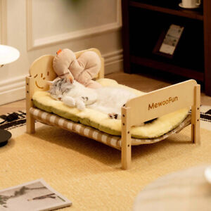 Cute Pet Bed Pet Orthopaedic Comfort Calming Nest Sofa Cat Dog Sleeping Bed