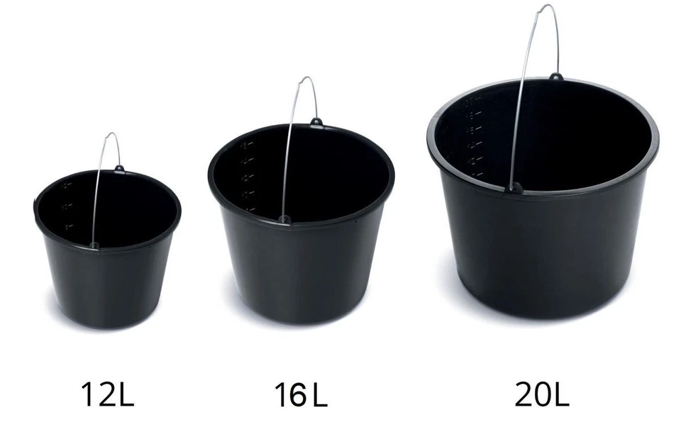 Baueimer Kübel Eimer Maurereimer Mörteleimer Wassereimer Putzeimer 12L 16L 20L  - Bild 1 von 1