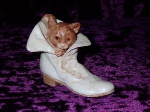 Harmony Kingdom ‘Purrfect Fit’ Special Display Piece “Not For Sale” Bottom Label - Picture 1 of 5