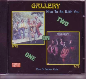 JIM GOLD & GALLERY - Nice to be with you -Two on One CD - Picture 1 of 1
