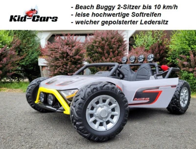 Kinder Elektro Auto 2-Sitzer Strand Buggy 200 W Kinderfahrzeug Jeep Geländewagen
