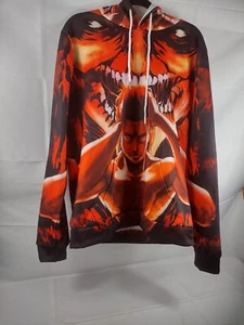 Anime Hoodie Size L AOP Polyester See Photos - Picture 1 of 5