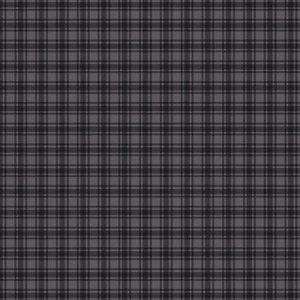 Wilmington Prints - Cardinal Cozy - Plaid - Black, Fabric BTY - Picture 1 of 8