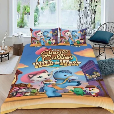 Sheriff Callie's Wild West 3Pcs Bedding Sets Duvet Cover Sets Seasons for Kids - Image 1 of 4