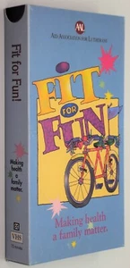 FIT FOR FUN VHS AAL Motivational Fitness Video For The Family Home Exercise 1993 - Picture 1 of 3