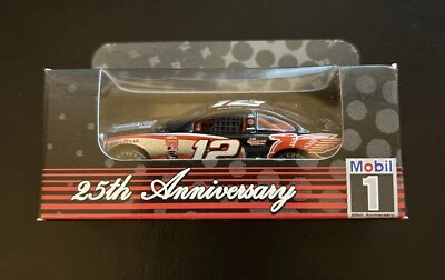 25th Anniversary Jeremy Mayfield Mobil 1 Die Cast Ford NASCAR 1:64 Scale - Image 1 of 4
