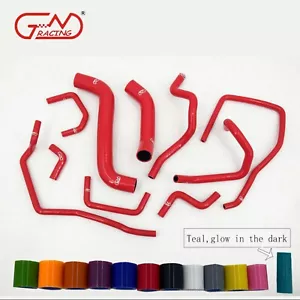 Fit 08-14 Subaru Impreza MK10 WRX/STI GRB GH8 Silicone Radiator Heater Hose Kit - Picture 1 of 13