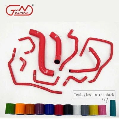 Fit 08-14 Subaru Impreza MK10 WRX/STI GRB GH8 Silicone Radiator Heater Hose Kit - Image 1 of 4