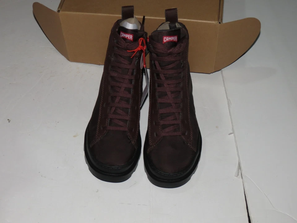 Женские коричневые сапоги CAMPER Brutus размер ЕС 35 / США 5 на шнуровке/молнии - Изображение 1 из 4