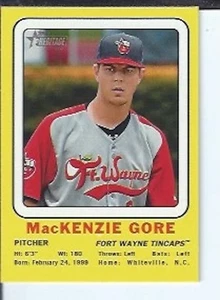 MacKenzie Gore 2018 Topps Heritage Minors Collector Card - Bild 1 von 1