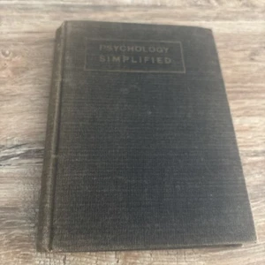 Psychology Simplified By Dr. John Thomas Scott 1919 Oklahoma City. - Picture 1 of 15