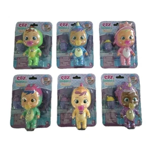 Cry Babies Magic Tears Icy World Dinosaurs JUEGO COMPLETO DE 6 Dina/Tina/Mia/Sauru - Imagen 1 de 14