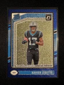 2024 Donruss Optic Rated Rookie #299 Xavier Legette RC Blue Glitter Prizm SSP - Picture 1 of 2