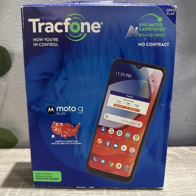 Tracfone Motorola Moto G Play  (XT2093)  32GB-NEW - Image 1 of 4