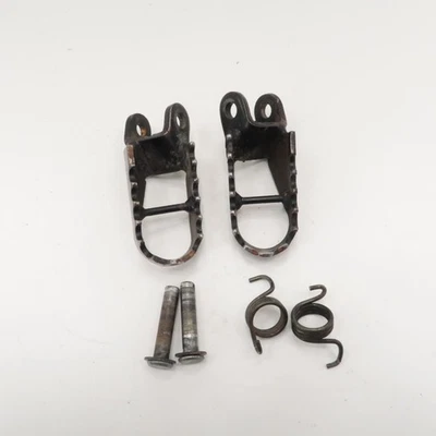 Honda XR650L - Juego de estriberas de stock con estriberas de resorte - XR 650 2005 OEM Foto 1 de 4