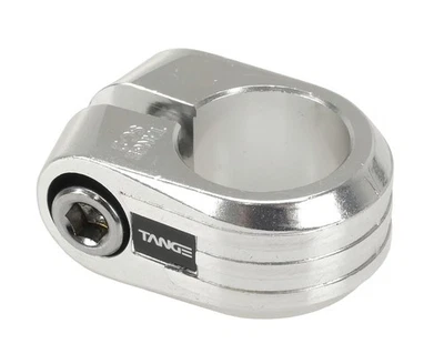 Abrazadera de asiento de bicicleta BMX reedición Tange SC-2 - 25,4 mm (1") - PLATEADO Foto 1 de 2