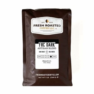 FRC Signature Dark Roast | Whole Bean 5 LB | Fresh Roasted Coffee - Picture 1 of 6