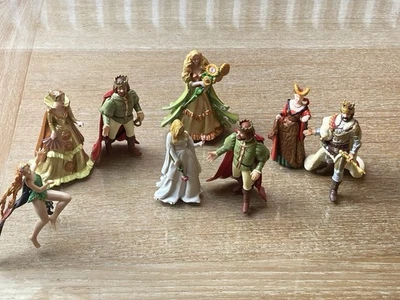 Papo Fantasy King And Queen Figures 5 Queen, Princess, Fairy 4 Kings, Princes. - Image 1 of 4