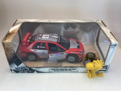 1:18 Hot Wheels Mitsubishi Lancer WRC Panizzi Sweden Rally B6228-0510 - Image 1 of 4