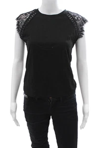 Generation Love Damen T-Shirt schwarz Gothic Rundhals Kurzarm Gr. M - Bild 1 von 6