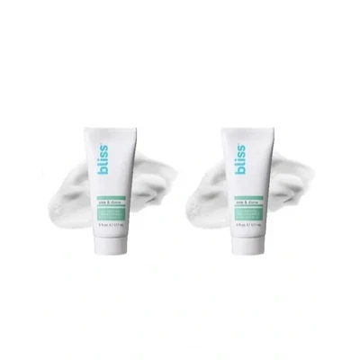 Lote 2 piezas Nuevo Limpiador Crema Calmante Diario BLISS One & Done con Ceramidas 6 fl oz Foto 1 de 3