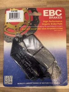 NUEVO EBC FA196 Pastillas de freno orgánicas BM4 - Imagen 1 de 2