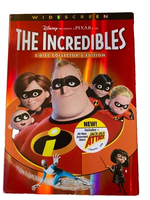 НЕВЕРОЯТНЫЕ (DVD, 2004) ПОДЕРЖАННЫЕ/КАК НОВЫЙ. 2-дисковое широкоэкранное коллекционное издание - Изображение 1 из 4