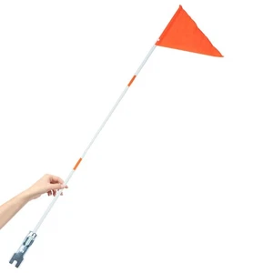  2 Sets Flagpole Hardware Repair Parts Kit Bike Warning Flags for Kid Bikes - Picture 1 of 12